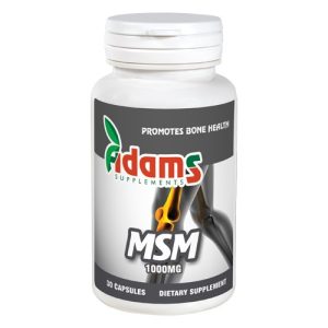 MSM 1000mg 30cps Adams Supplements