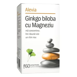 GINKGO BILOBA CU MAGNEZIU 60CPR(157)