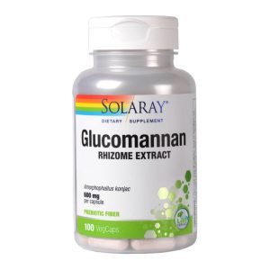 GLUCOMANNAN 600MG 100CPS