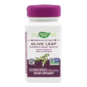 OLIVE LEAF 60CPS (20% OLEUROPEIN)