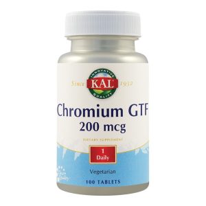 CHROMIUM GTF 200MCG 100CPS