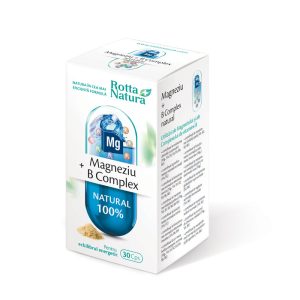 MAGNEZIU+B COMPLEX NATURAL 30CPS