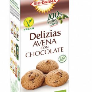 BISCUITI DIN OVAZ CU CIOCOLATA BIO 125G