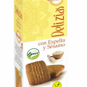 BISCUITI DIN SPELTA CU SUSAN, INDULCITI CU AGAVE BIO 135G