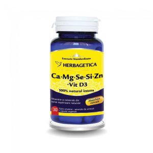CA+MG+SE+SI+ZN ORGANICE CU D3 30CPS