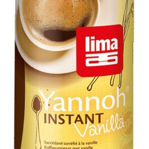 CAFEA DIN CEREALE YANNOH INSTANT CU VANILIE FARA GLUTEN BIO 150G