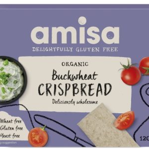 CRISPBREAD (PAINICI) DIN HRISCA INTEGRALA  FARA GLUTEN BIO 120G