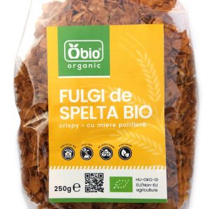 FULGI DE SPELTA CRISPY CU MIERE BIO 250G