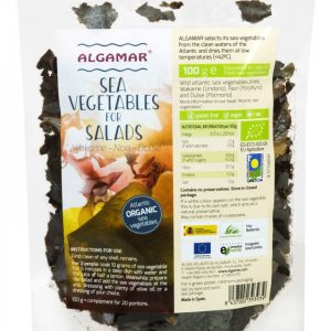 MIX ALGE MARINE PENTRU SALATE (NORI, DULSE, WAKAME) 100G