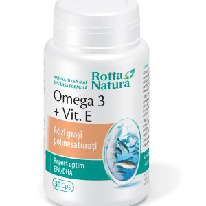 OMEGA 3 1000MG + VITAMINA E 30CPS