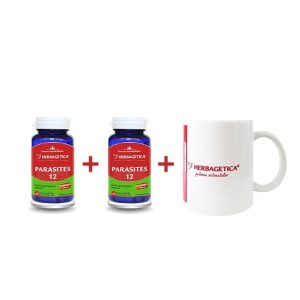 PARASITES 12 DETOX FORTE 60+60CPS+CANA CADOU