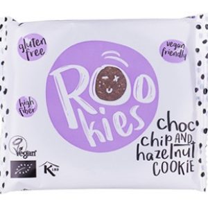 ROOKIES - COOKIE CU CIOCOLATA SI ALUNE FARA GLUTEN BIO 40G