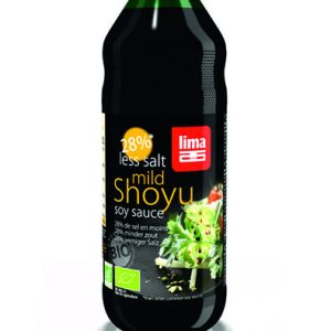 SOS DE SOIA SHOYU BIO CU CONTINUT REDUS DE SARE 250ML