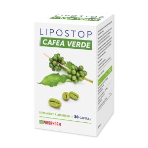 LIPOSTOP CAFEA VERDE 30CPS