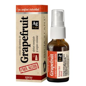 GRAPEFRUIT CU ARGINT COLOIDAL FARA ALCOOL 20ML SPRAY