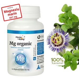 MAGNEZIU ORGANIC 60CPR