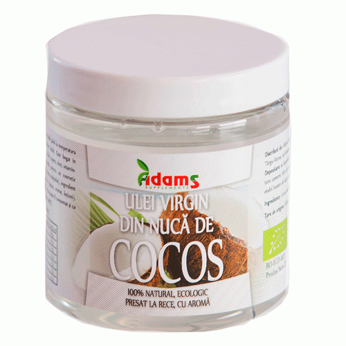 Ulei de Cocos Virgin, presat la rece 250ml