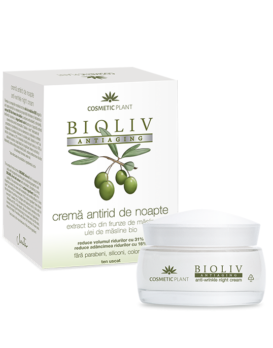 CREMA BIOLIV ANTIAGING NOAPTE 50ML