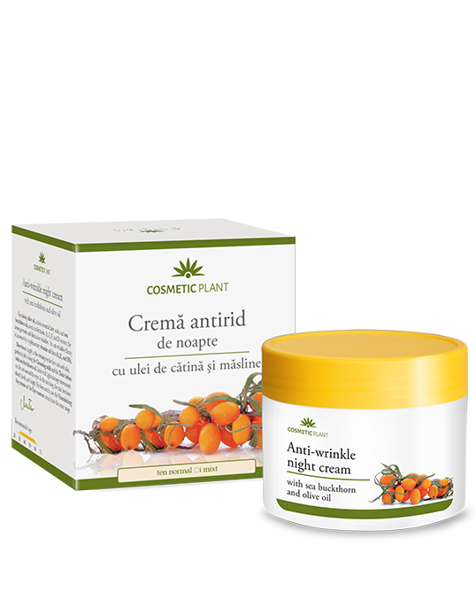 CREMA ANTIRID NOAPTE+CAT+MASLI 50ML