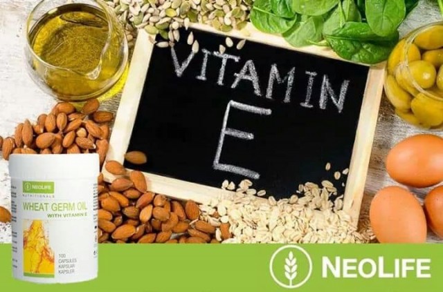 Wheat germ oil cu Vitamina E
