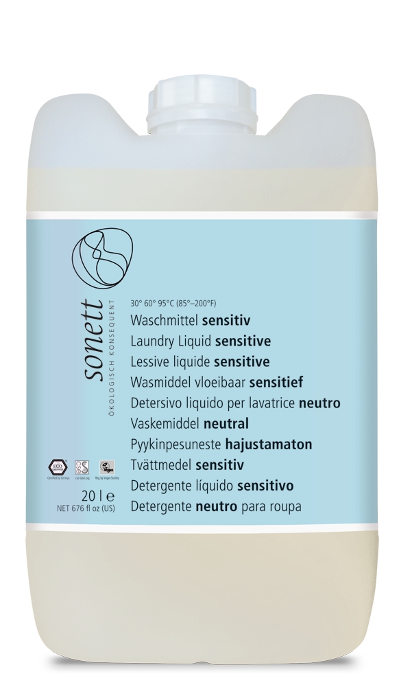 DETERGENT ECOLOGIC LICHID PT. RUFE ALBE SI COLORATE NEUTRU 20L