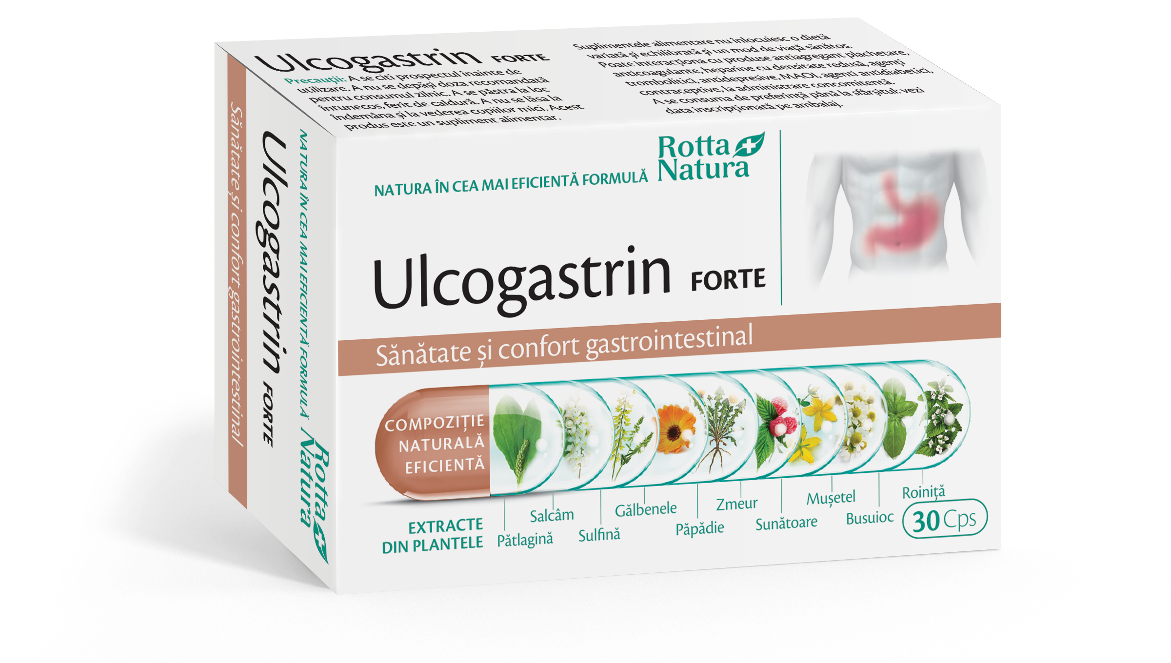 ULCOGASTRIN FORTE 30CPS