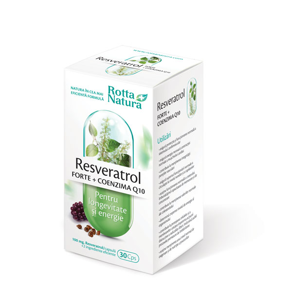RESVERATROL FORTE+COENZIMA Q10 30CPS