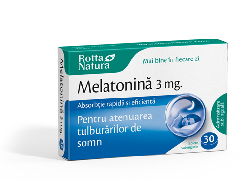 MELATONINA SUBLINGUALA 3MG*30CPR