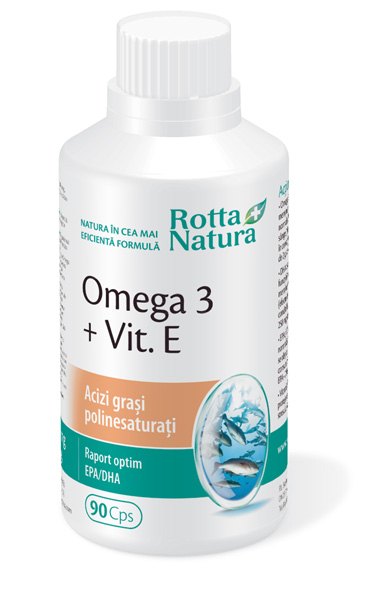 OMEGA 3 1000MG + VITAMINA E 90CPS