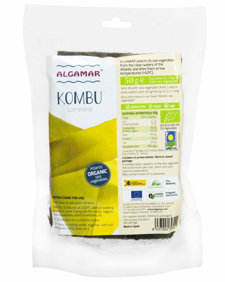 ALGE KOMBU BIO 50G