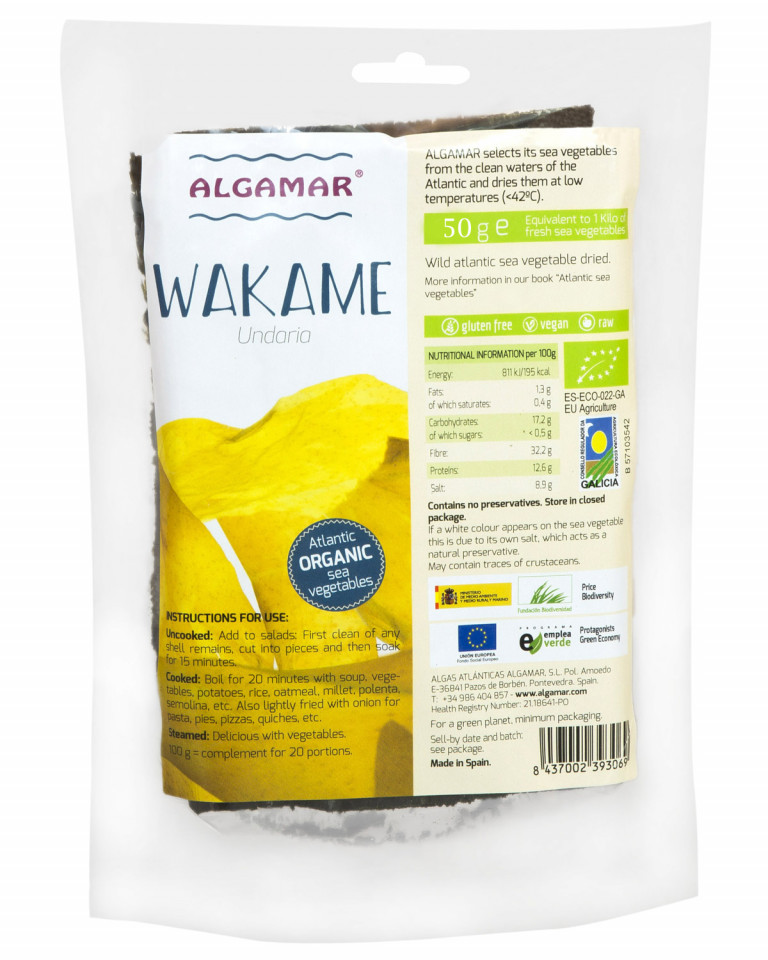 ALGE WAKAME BIO 50G