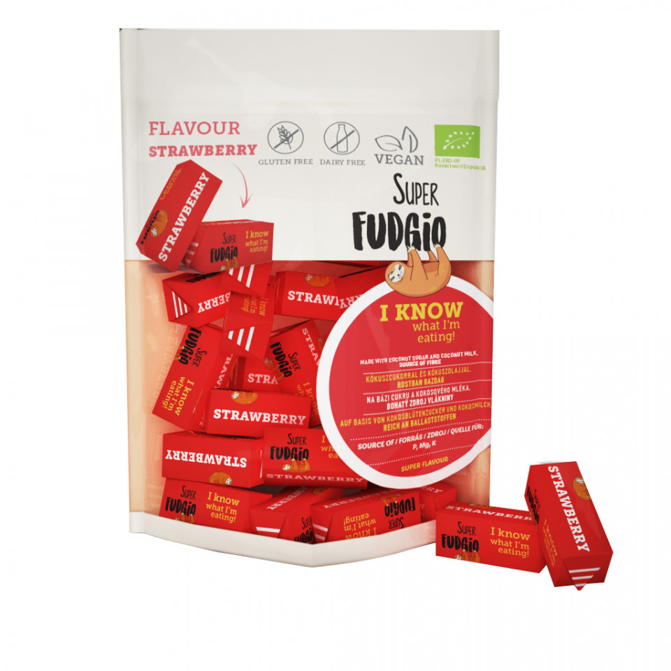 CARAMELE BIO - AROMA CAPSUNI FARA GLUTEN 150G