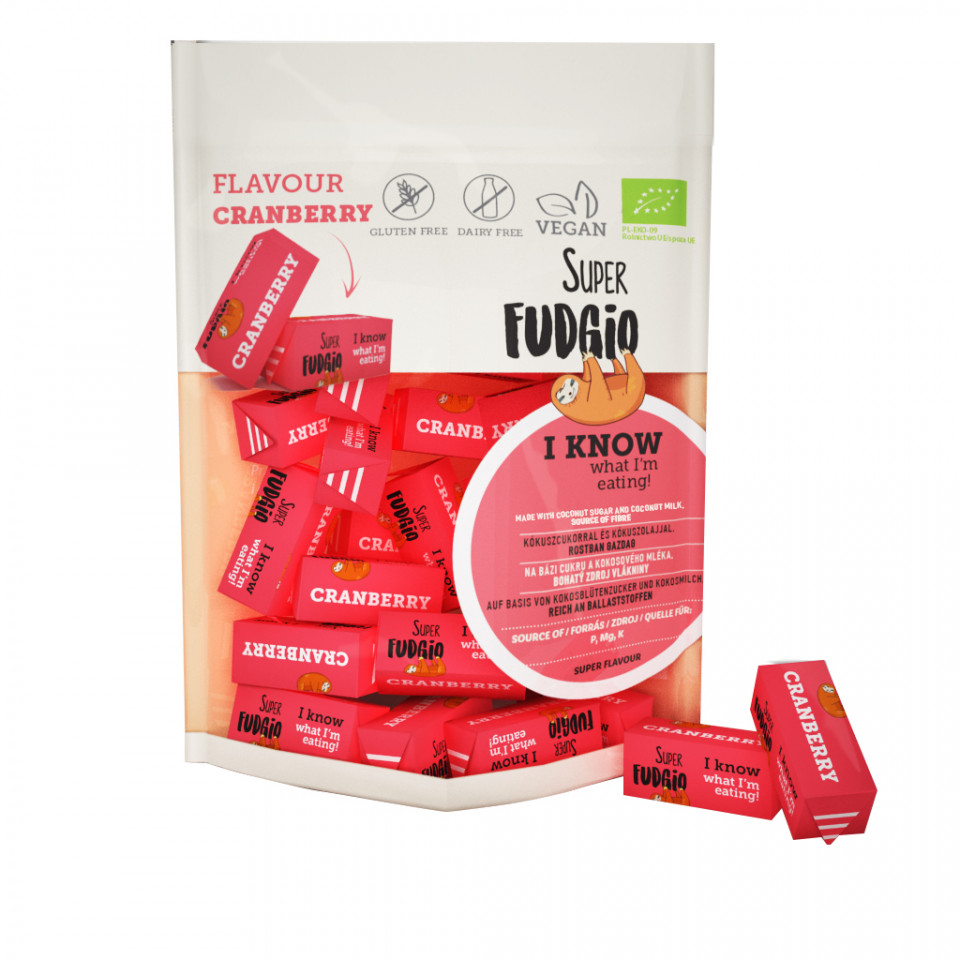 CARAMELE BIO - AROMA MERISOARE FARA GLUTEN 150G