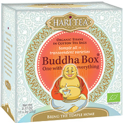 CEAI PREMIUM - BUDHA BOX - CUTIE CU TOATE CELE 11 CEAIURI HARI TEA BIO 11DZ