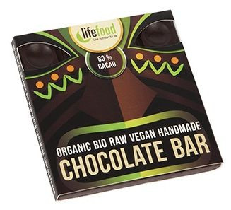 CIOCOLATA CU 80% CACAO RAW BIO FARA GLUTEN 35G
