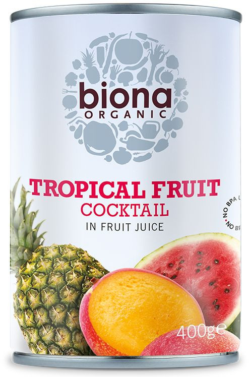 COCKTAIL DE FRUCTE TROPICALE BIO 400G