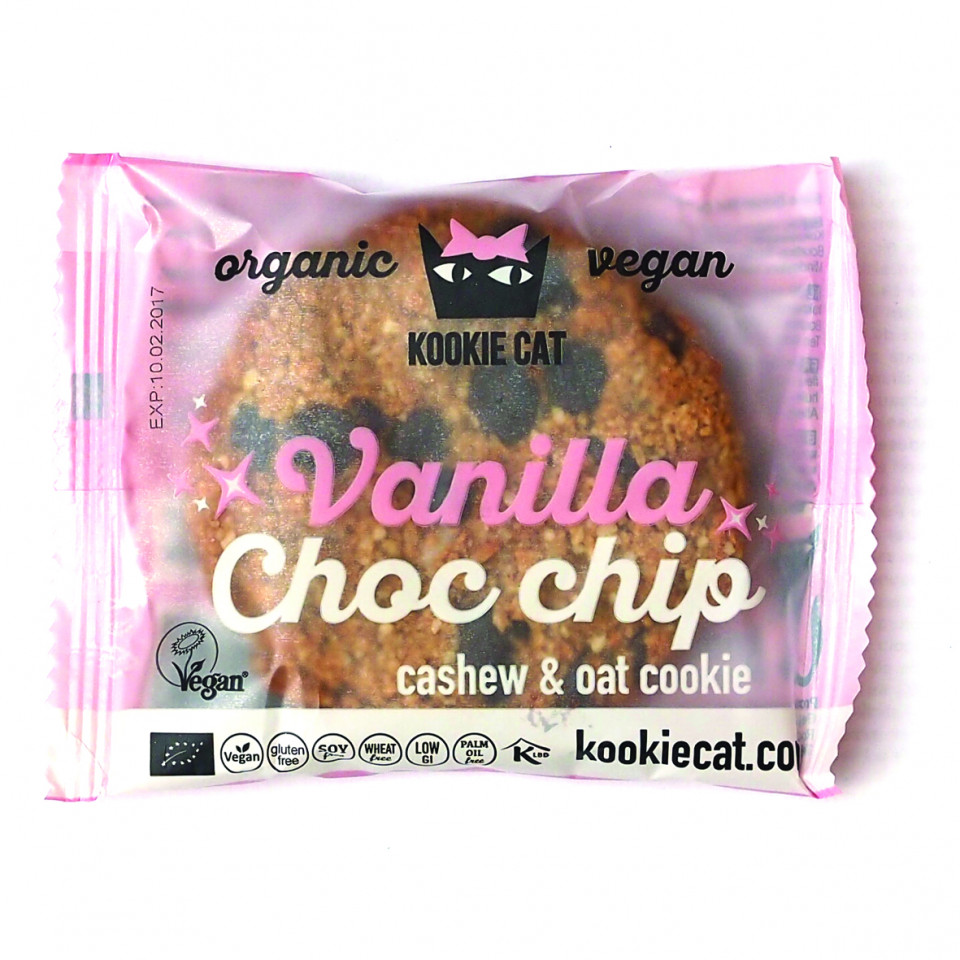 COOKIE CU VANILIE SI CIOCOLATA FARA GLUTEN BIO 50G