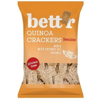 CRACKERS CU QUINOA SI SUSAN FARA GLUTEN BIO 100G