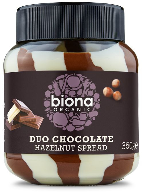 CREMA DE CIOCOLATA CU ALUNE DUO SWIRL BIO 350G