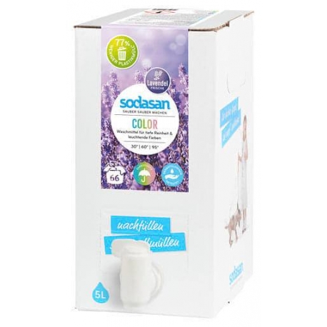 DETERGENT BIO LICHID RUFE ALBE SI COLOR LAVANDA 5 L