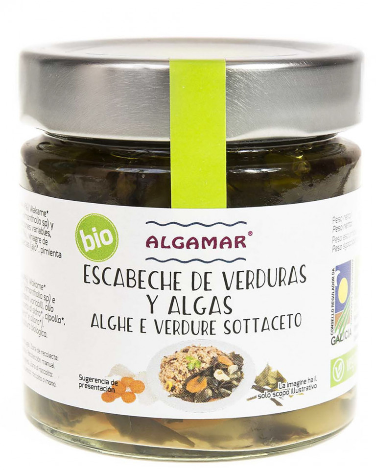 ESCABECHE DE LEGUME SI ALGE MARINATE BIO 190G