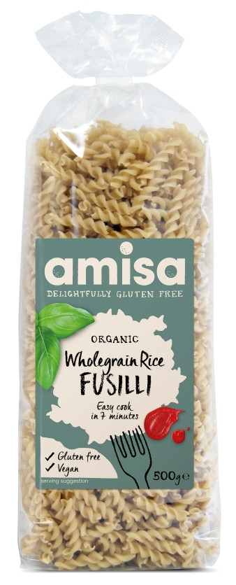 FUSILLI DIN OREZ INTEGRAL FARA GLUTEN BIO 500G