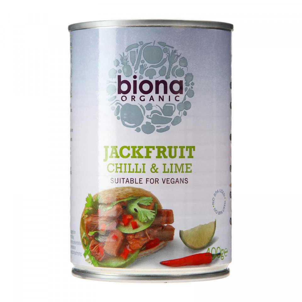 JACKFRUIT CU CHILLI SI LIME BIO 400G