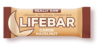 LIFEBAR BATON CU ALUNE SI CAROB RAW BIO 47G
