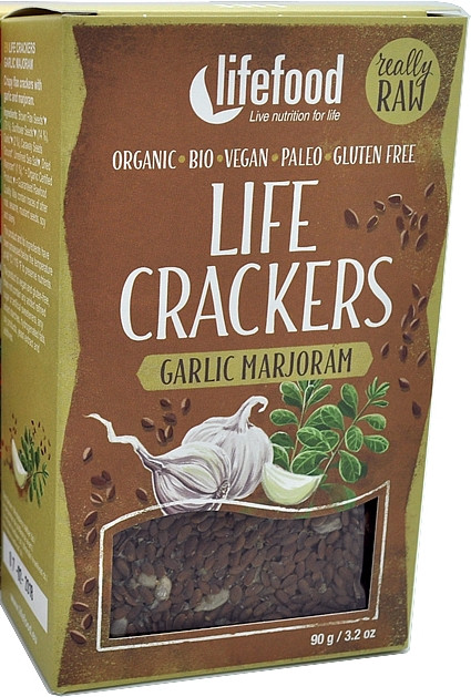 LIFECRACKERS CU USTUROI SI MAGHIRAN RAW BIO FARA GLUTEN 90G