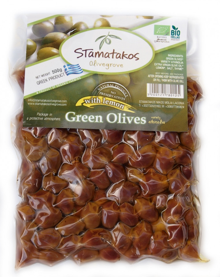 MASLINE VERZI VIDATE BIO 500G