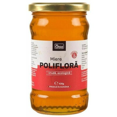 MIERE POLIFLORA CRUDA BIO 430G
