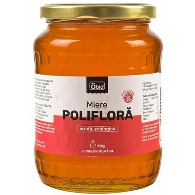 MIERE POLIFLORA CRUDA BIO 950G