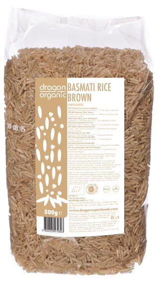 OREZ BASMATI BRUN BIO 500G