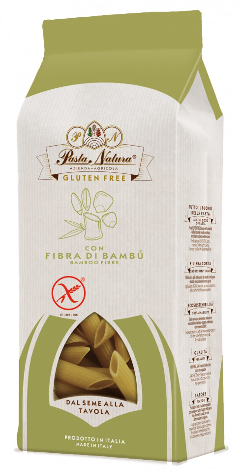 PASTE MACCHERONI CU BAMBUS FARA GLUTEN 250G